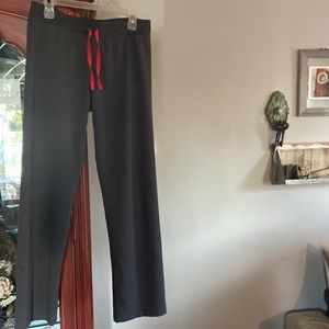 Figs Gray Livingston Basic Scrub Pants Sz Small